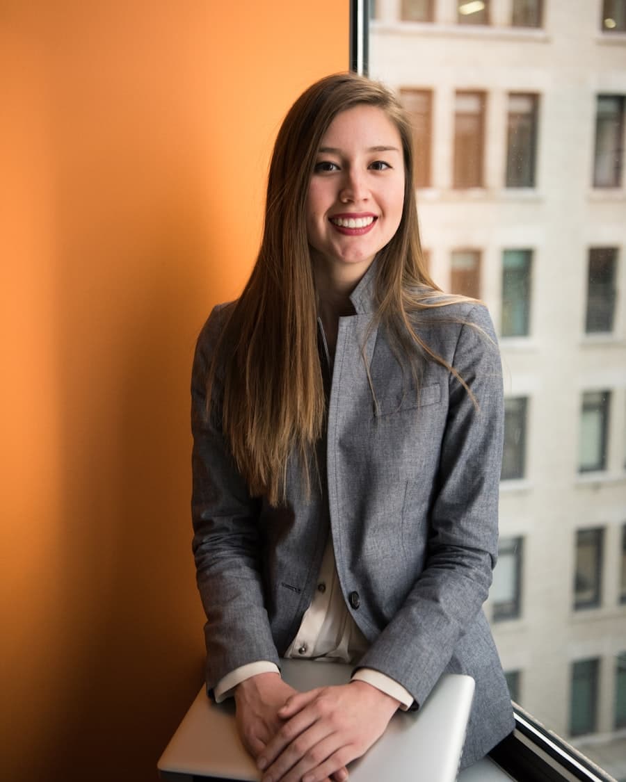 Business professional in a consulting setting