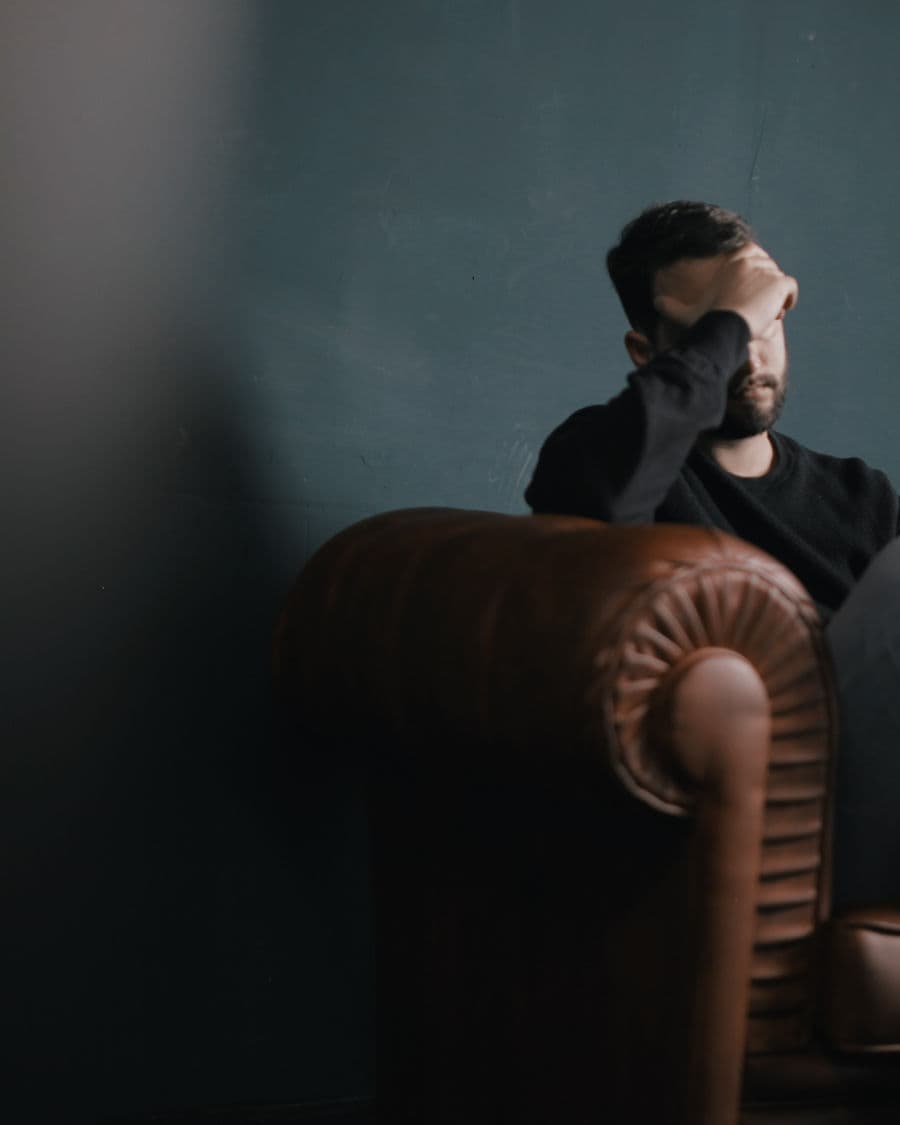 Person in a quiet, reflective moment